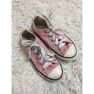Converse All Star Pink Kids Sneakers Size 11